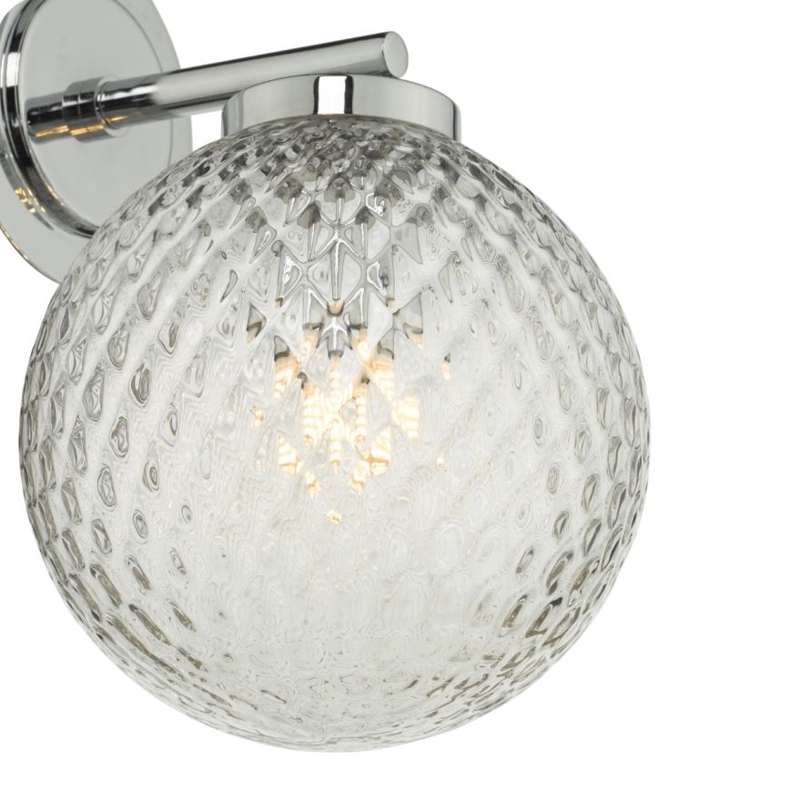 Där Lighting WAY0750 - Kinkiet łazienkowy WAYNE 1xG9/3W/230V IP44 chrom błyszczący