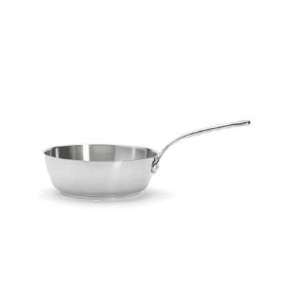 De Buyer 3411.24 - Patelnia sauté MILADY 24 cm ze stali nierdzewnej