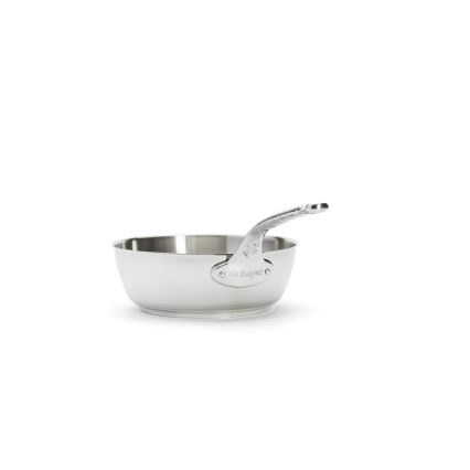 De Buyer 3411.24 - Patelnia sauté MILADY 24 cm ze stali nierdzewnej
