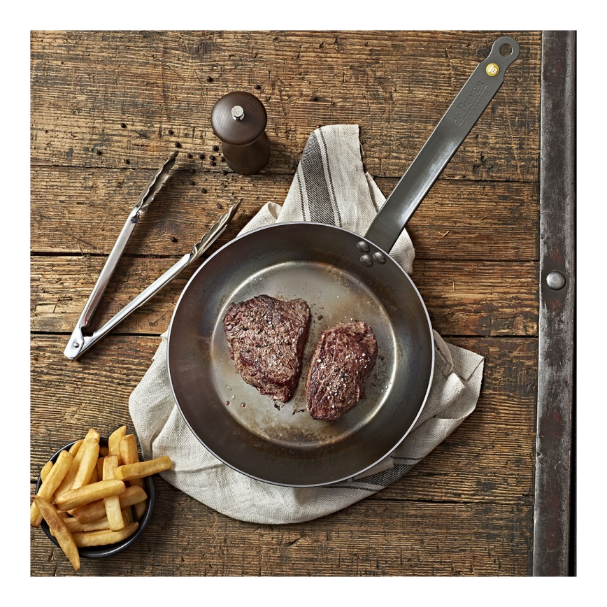 De Buyer 5610.26 - Patelnia MINERAL B 26 cm ze stali