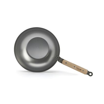 De Buyer 5717.28 - Patelnia Wok MINERAL B BOIS 28 cm