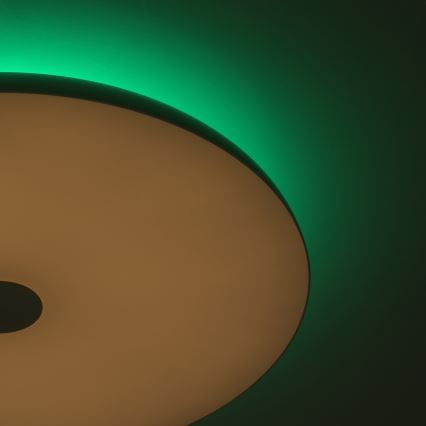 De Markt 660012801 - LED RGB Ściemniany plafon z głośnikiem NORDEN LED/72W/230V + pilot