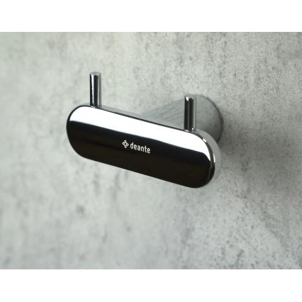 Deante ADR_0121 - Wieszak ścienny ROUND, chrom polerowany