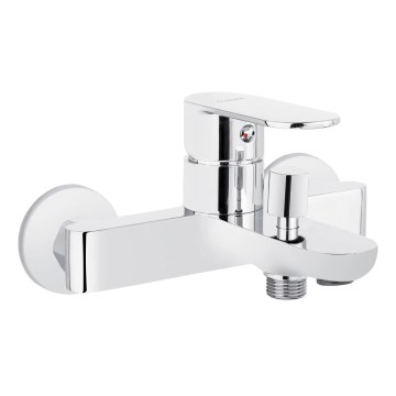Deante BGA_010M - Bateria wannowa ALPINIA chrom błyszczący