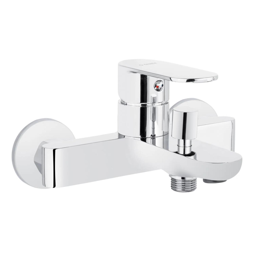 Deante BGA_010M - Bateria wannowa ALPINIA chrom błyszczący