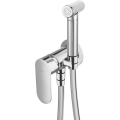 Deante BGA_034M - Bateria bidetowa z słuchawką bidetową do montażu podtynkowego ALPINIA chrom błyszczący