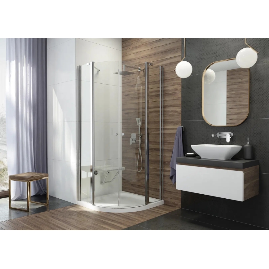 Deante BGA_054L - Podtynkowa bateria umywalkowa ALPINIA chrom błyszczący
