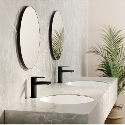 Deante BGA_N20M - Bateria umywalkowa ALPINIA czarna
