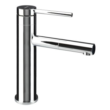 Deante BGE_022M - Bateria umywalkowa z wysuwaną słuchawką natryskową ORA 22,9 cm, chrom błyszczący