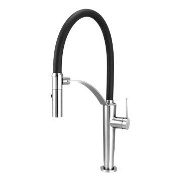 Deante BRC_072M - Bateria kuchenna z elast. ramą CORDA chrom błyszczący