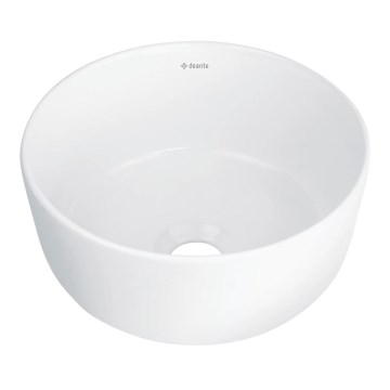 Deante CDJ_6U2S - Umywalka nablatowa JASMIN śr. 28 cm ceramika/biała