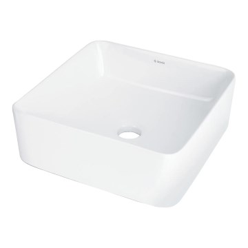 Deante CDJ_6U3S - Umywalka nablatowa JASMIN 34,5x34,5 cm ceramika/biała