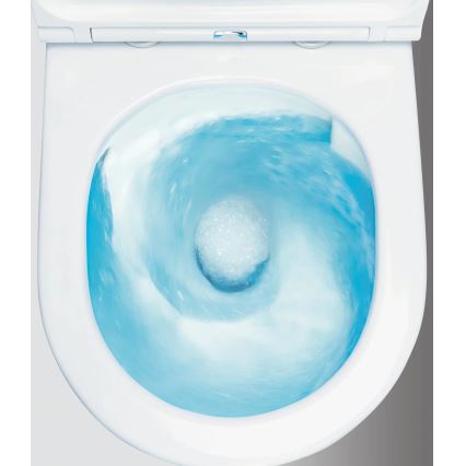 Deante CDJD6RPS - WC stojące z deską sedesową JASMIN ceramika/biały