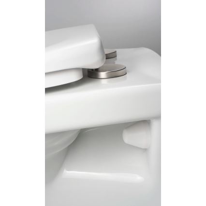 Deante CMOD6SPW - WC wisząca z deską SoftClose BORO ceramika/biała
