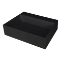 Deante CQR_NU5M - Umywalka nablatowa CORREO 40x50 cm granit/czarny