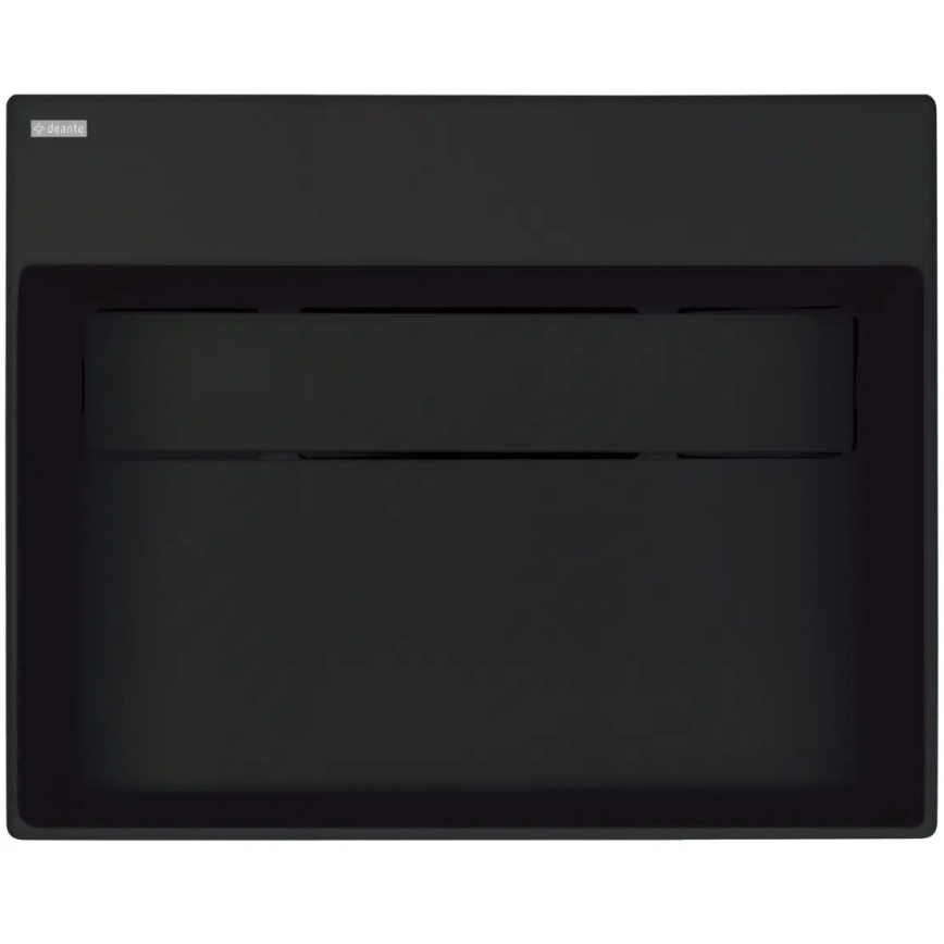 Deante CQR_NU5M - Umywalka nablatowa CORREO 40x50 cm granit/czarny