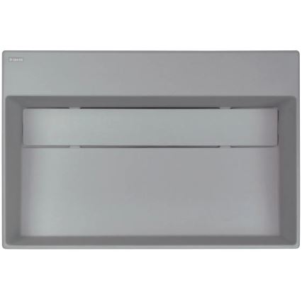 Deante CQR_SU6M - Umywalka nablatowa CORREO 40x60cm granit/metaliczny szary