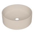 Deante CQS_5U4S - Umywalka nablatowa SILIA śr. 36 cm granit/beżowa
