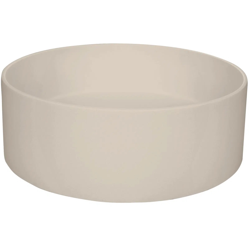Deante CQS_5U4S - Umywalka nablatowa SILIA śr. 36 cm granit/beżowa