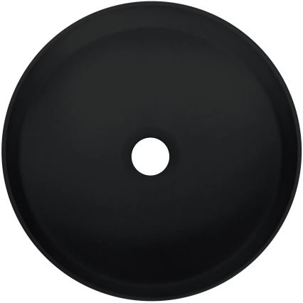 Deante CQS_NU4S - Umywalka nablatowa SILIA średnica 36 cm granit/czarny