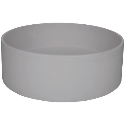 Deante CQS_SU4S - Umywalka nablatowa SILIA Ø 36 cm granit / szary metaliczny