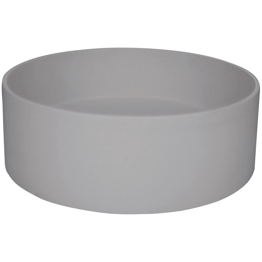 Deante CQS_SU4S - Umywalka nablatowa SILIA Ø 36 cm granit / szary metaliczny