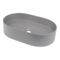 Deante CQS_SU6S - Umywalka nablatowa SILIA 35x55 cm granit/metaliczny szary