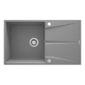 Deante ZRC_S11A - Zlew kuchenny CORIO 50x86 cm granit/metaliczny szary