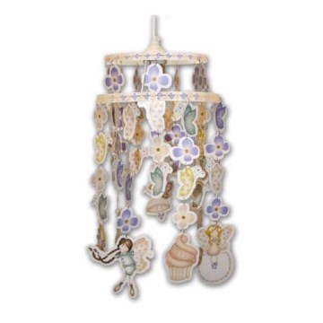 Decofun 70-114 - Klosz dziecięcy do żyrandola dziecięcego HEIRLOOM E27 430x230 mm