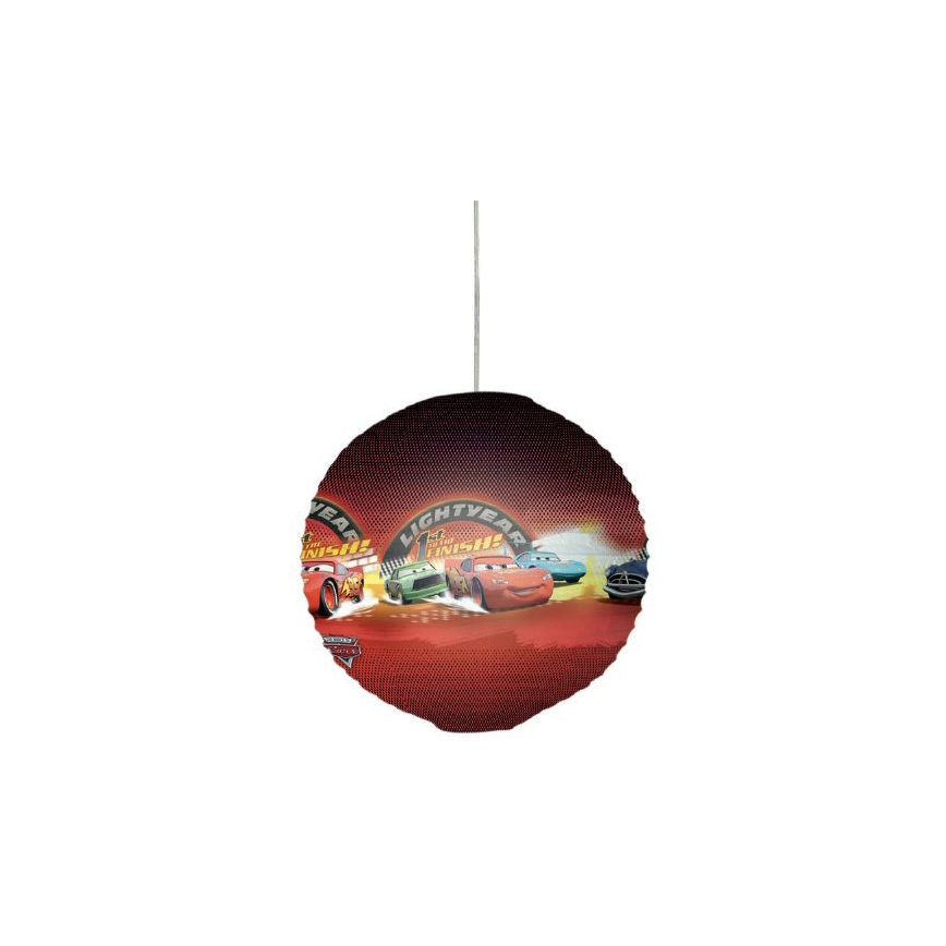 Decofun 82763 - Dziecięcy klosz do dziecięcego żyrandola CARS E27 śr. 34 cm