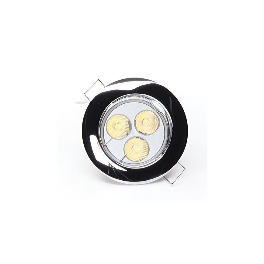 Deko-Light 120018 - Oprawa wpuszczana RUND 1xGU5,3-MR16/35W/12V chrom błyszczący