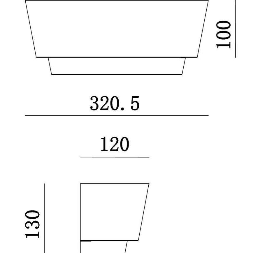 Deko-Light 341205 - Kinkiet TWYNNDA 1xE14/40W/230V biały