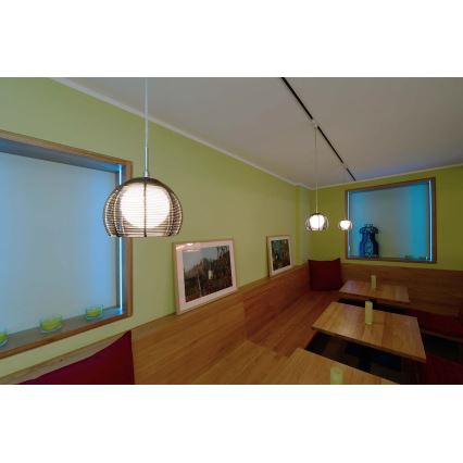 Deko-Light 342029 - Żyrandol na lince FILO 1xG9/40W/230V śr. 16 cm srebrne