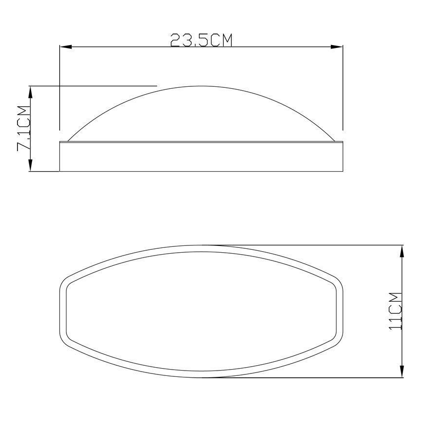 Deko-Light 731092 - LED Kinkiet zewnętrzny ERIDANI LED/13W/230V IP44 antracyt
