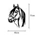 Dekoracja ścienna koń 55x40 cm