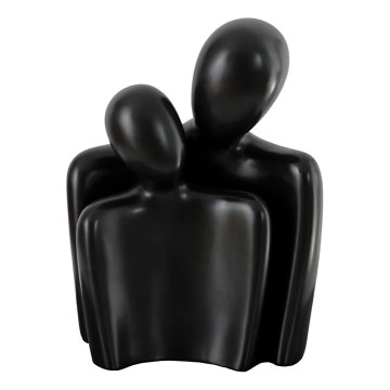 Dekoracja stołowa 20x5,5x14,5 cm czarna