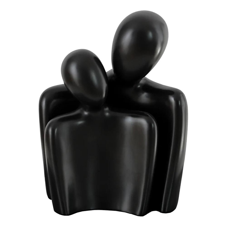 Dekoracja stołowa 20x5,5x14,5 cm czarna