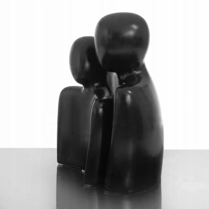 Dekoracja stołowa 20x5,5x14,5 cm czarna