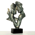 Dekoracja stołowa 31,5x9,5x19 cm żywica/patyna