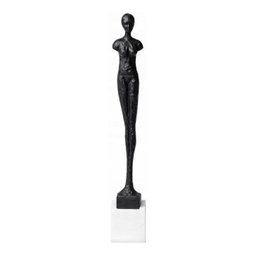 Dekoracja stołowa 43 cm żywica/czarna