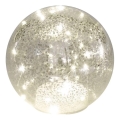 Dekoracja świąteczna LED 20xLED/3xAA kula śr. 15 cm