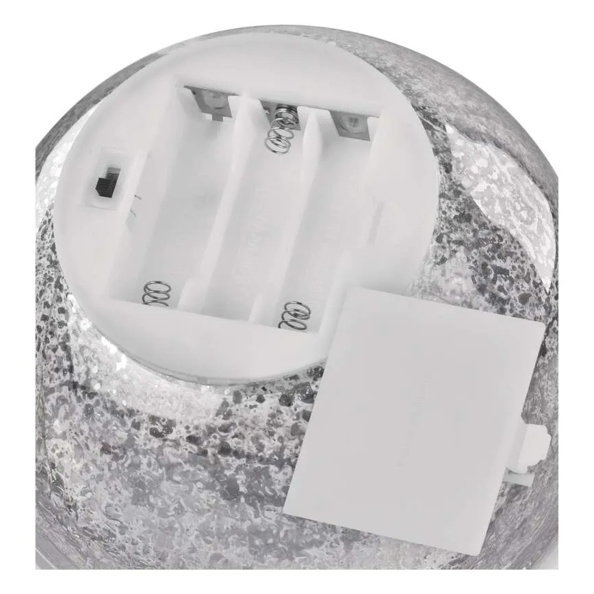 Dekoracja świąteczna LED 20xLED/3xAA kula śr. 15 cm