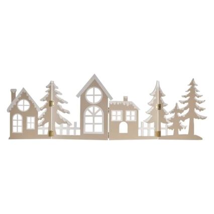 Dekoracja świąteczna LED 40xLED/2xAA ciepła biała miasto