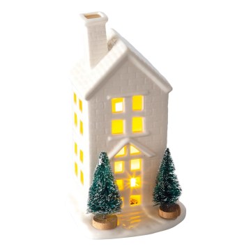 Dekoracja świąteczna LED, zasilanie 3x LR44, ciepła biała