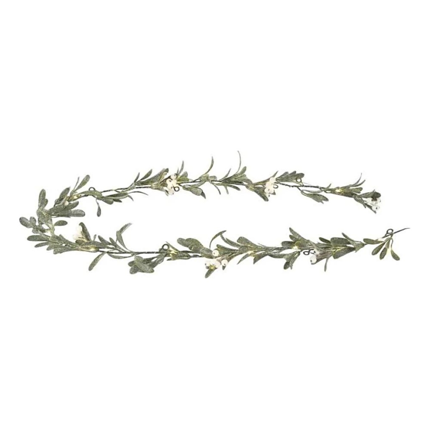 Dekoracja świąteczna LED — 25 diod, zasilanie 3×AA