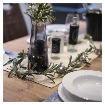 Dekoracja świąteczna LED — 25 diod, zasilanie 3×AA