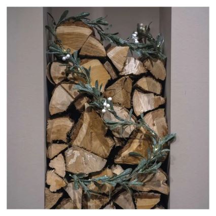 Dekoracja świąteczna LED — 25 diod, zasilanie 3×AA