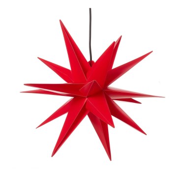 Dekoracja świąteczna zewnętrzna 1xE14/15W/230V IP44 gwiazda