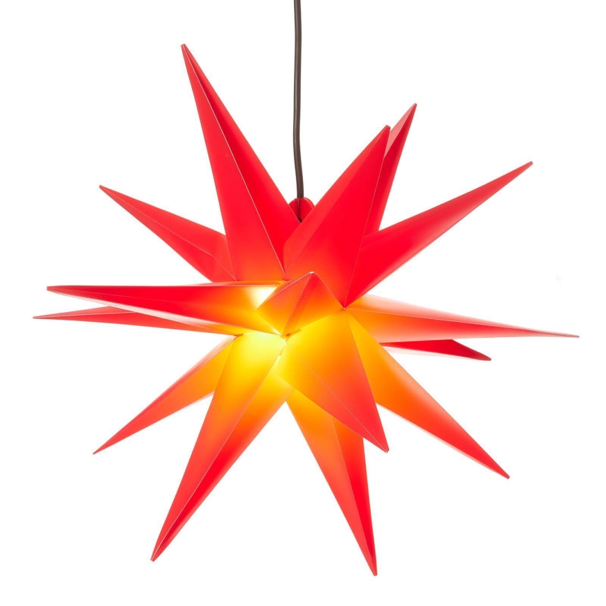 Dekoracja świąteczna zewnętrzna 1xE14/15W/230V IP44 gwiazda