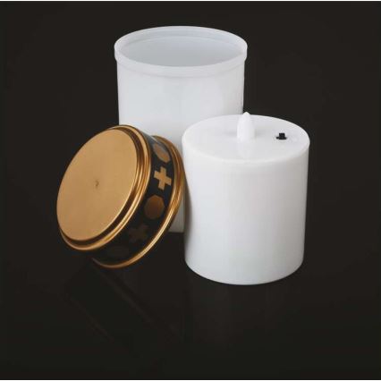 Dekoracja zewnętrzna LED/2xC IP44 biała